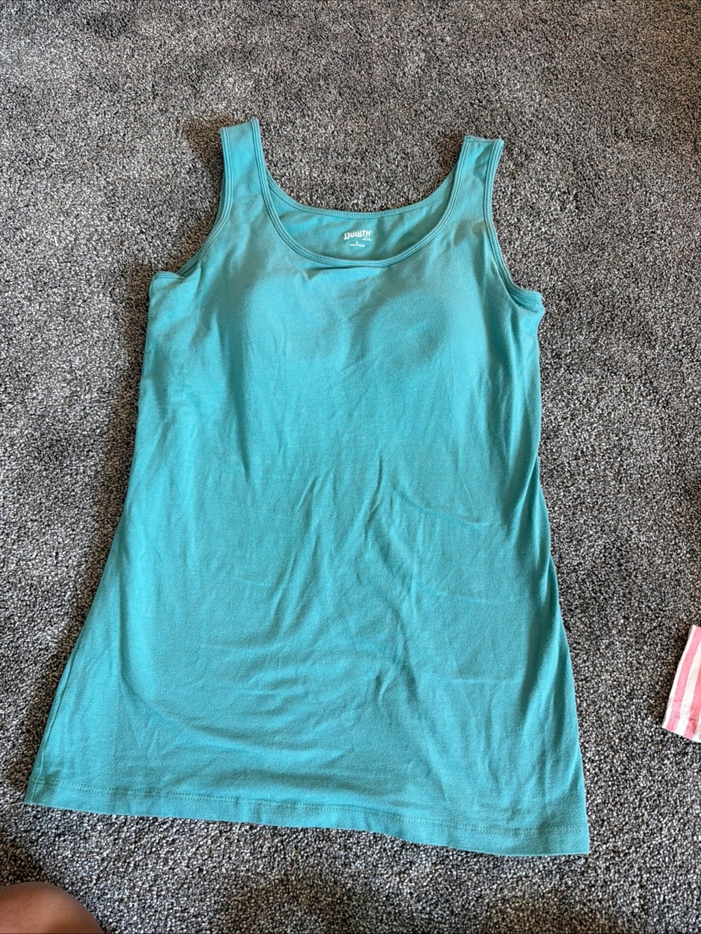 Women's No-Yank Wireless Built-In Bra Tank